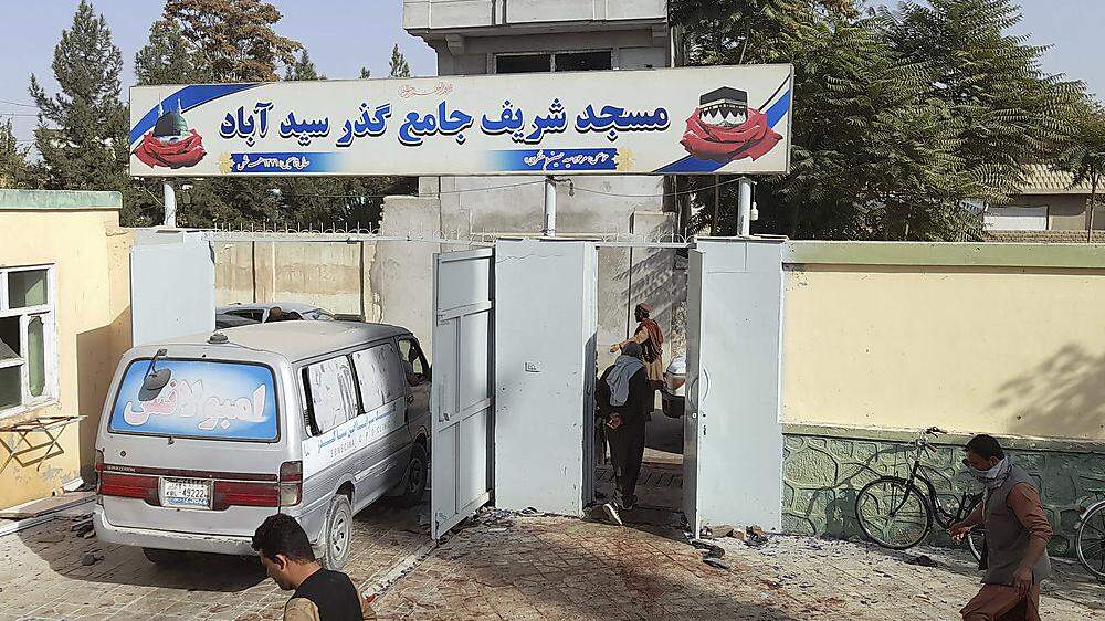  Anschlag auf eine Moschee in der Stadt Kunduz