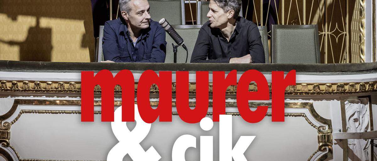 Kabarettist Thomas Maurer und Thomas Cik aus der Chefredaktion der Kleinen Zeitung besprechen die News der Woche