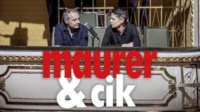 Kabarettist Thomas Maurer und Thomas Cik aus der Chefredaktion der Kleinen Zeitung besprechen die News der Woche