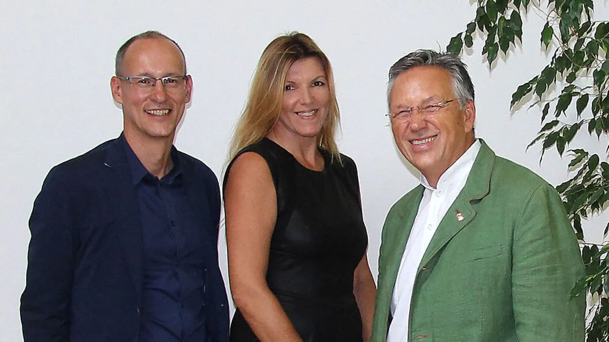 Christian Scheuer, Brigitte Luef und Karl Lautner