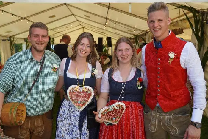 Organisiert wurde das Fest von der Zechgemeinschaft Lieserhofen: Nico Haßler, Nina Ströml, Christina Glanzer und Maximilian Spielbichler