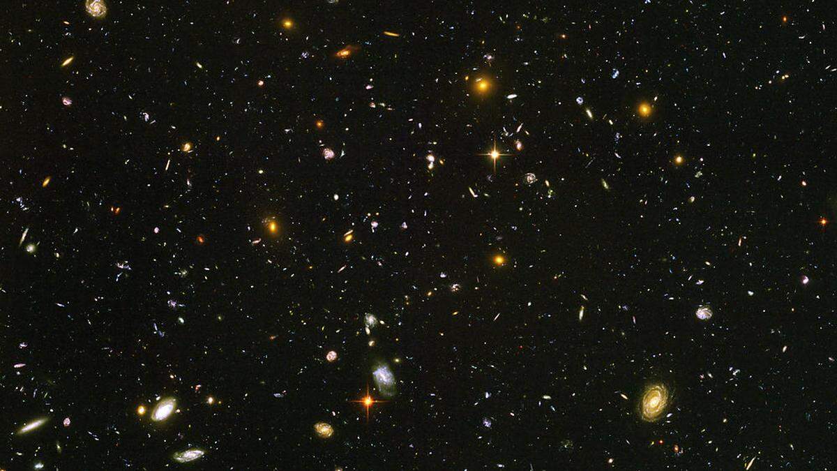 Das &quot;Hubble&quot;-Weltraumteleskop ermöglicht einen tiefen Blick ins All