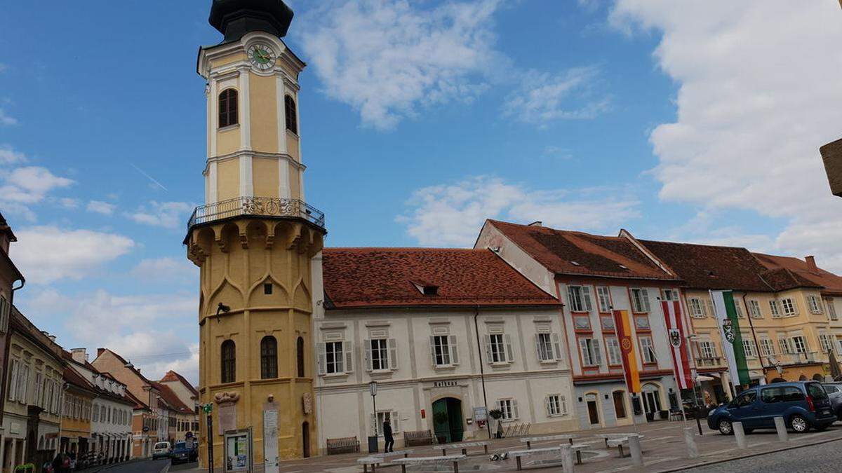 Der Bad Radkersburger Hauptplatz soll Teil des künftigen Ensembleschutz-Bereichs werden