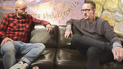 Christopher Seiler (links) und Bernhard Speer