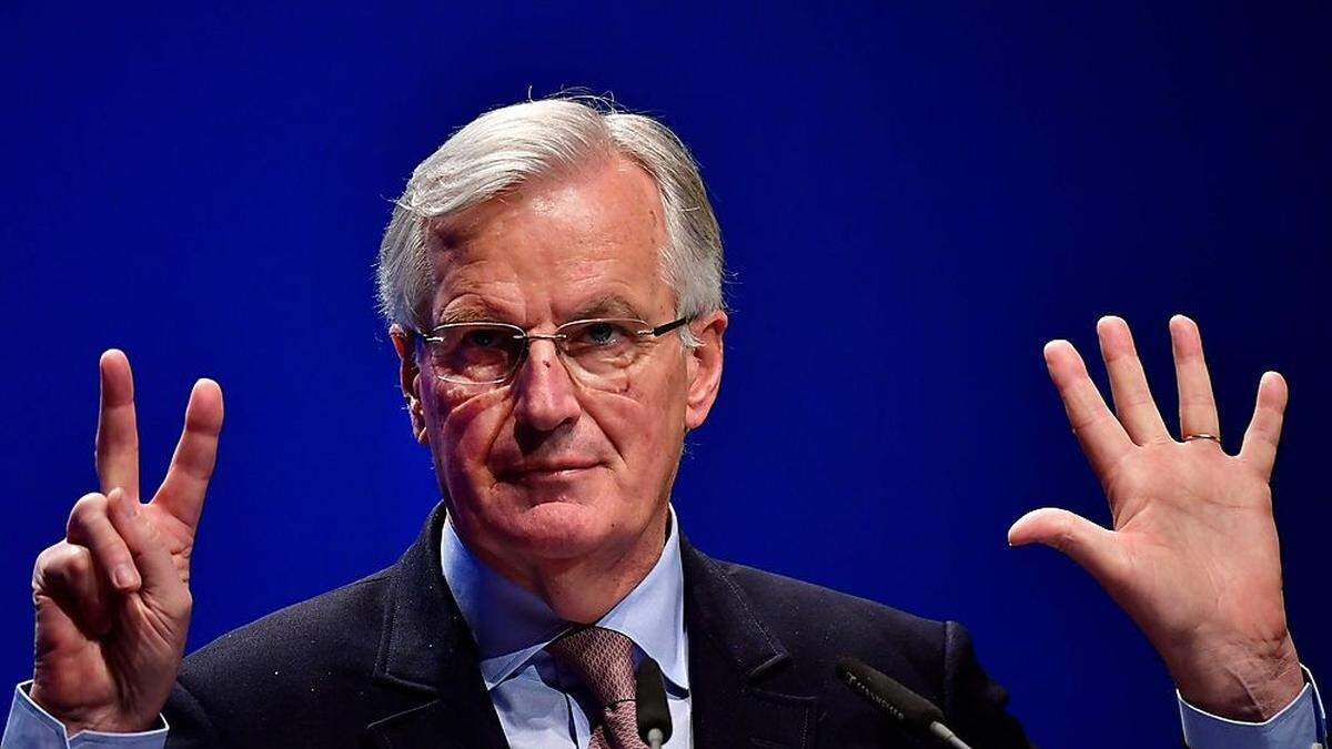 EU-Chefverhandler Michel Barnier 