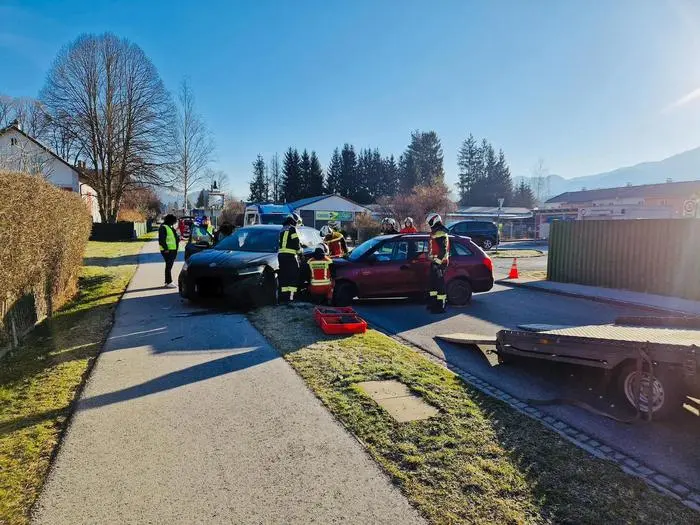 Der Unfallort lag in der Roseggerstraße