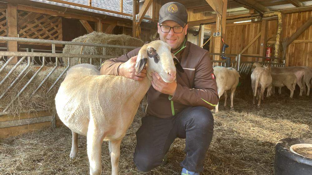 Marius Treffner aus Feldkirchen organisiert zum dritten Mal den Schaf- und Ziegentag in Feldkirchen