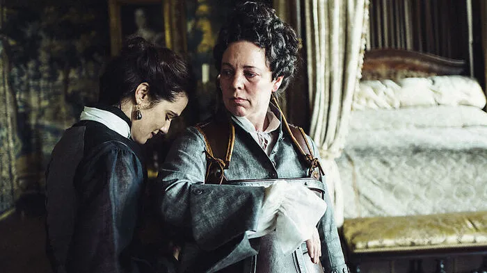 Rachel Weisz und Olivia Colman in "The Favourite"