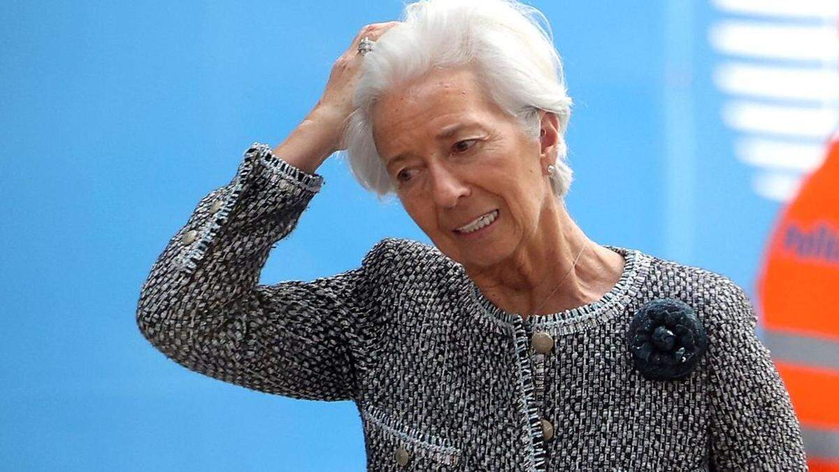 Lagarde setzt weiter auf straffe Geldpolitik
