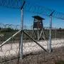 Surveillance system on the Hungarian border near Subotica Serbia. Turrets, fences, barbed wire and patrols driving around in cars are weapons of deterrence. To get around the wall erected by the government of Hungarian President Viktor Orban, exiles wishing to reach Europe now try their luck by passing through Romania. Every night, small groups try to slip through the net set up by the Romanian authorities. The routes range from 2 to 15 kilometers, depending on the path taken, through woods and fields. May 9, 2021. Subotica. Serbia. PUBLICATIONxINxGERxSUIxAUTxONLY MichaelxBunelx/xLexPictorium LePictorium_0247127 