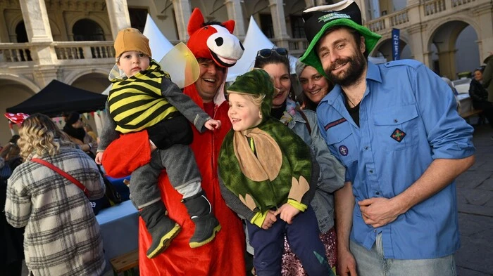 Der Kinderfasching wird beim traditionellen Faschingsumzug der Kleinen Zeitung ganz groß geschrieben.