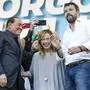 Silvio Berlusconi, Giorgia Meloni, Matteo Salvini