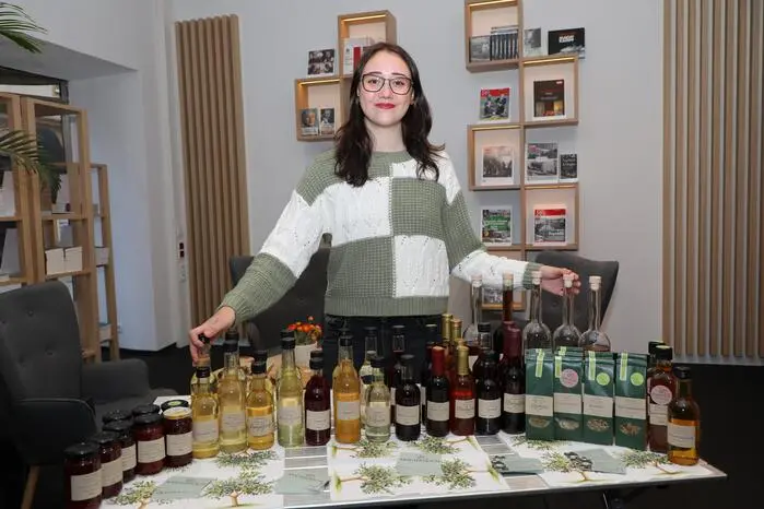 Magdalena Temmel aus Trofaiach von ihrem „Kräutertraum“ bot selbstgemachte Köstlichkeiten an