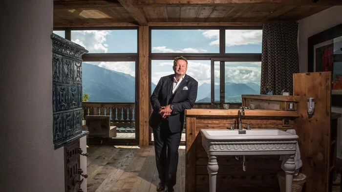 Christian Jäger, Geschäftsführer der Unternehmensgruppe Jäger, hat sich in Seefeld eine private Erholungsoase geschaffen.