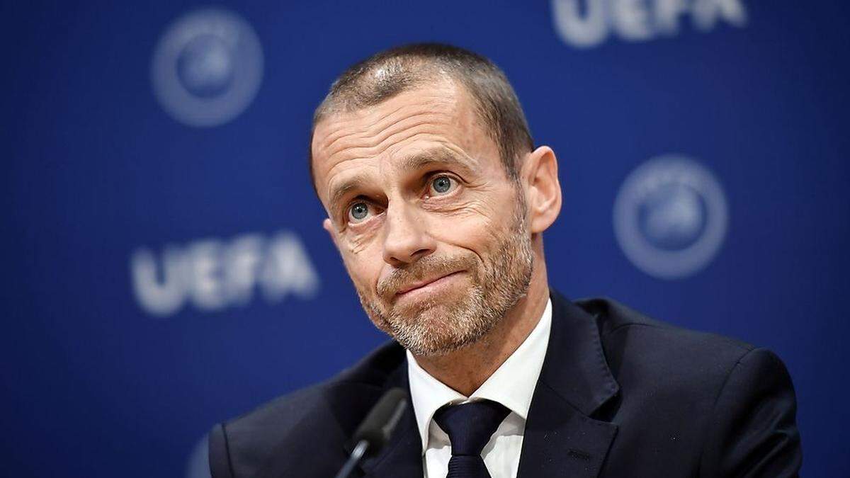 UEFA-Präsident Aleksander Ceferin