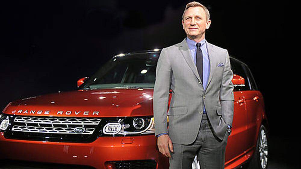 James Bond alias Daniel Craig sind fünf Range Rover abhandengekommen