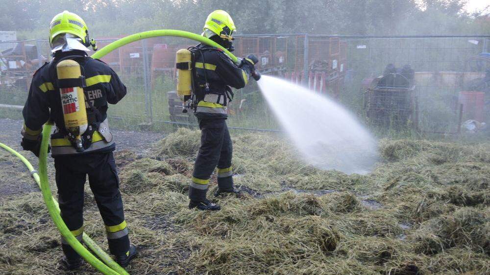 Das rasche Eingreifen der Feuerwehr verhinderte einen Großbrand