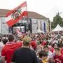 Das große Public Viewing findet wieder am Neuen Platz statt
