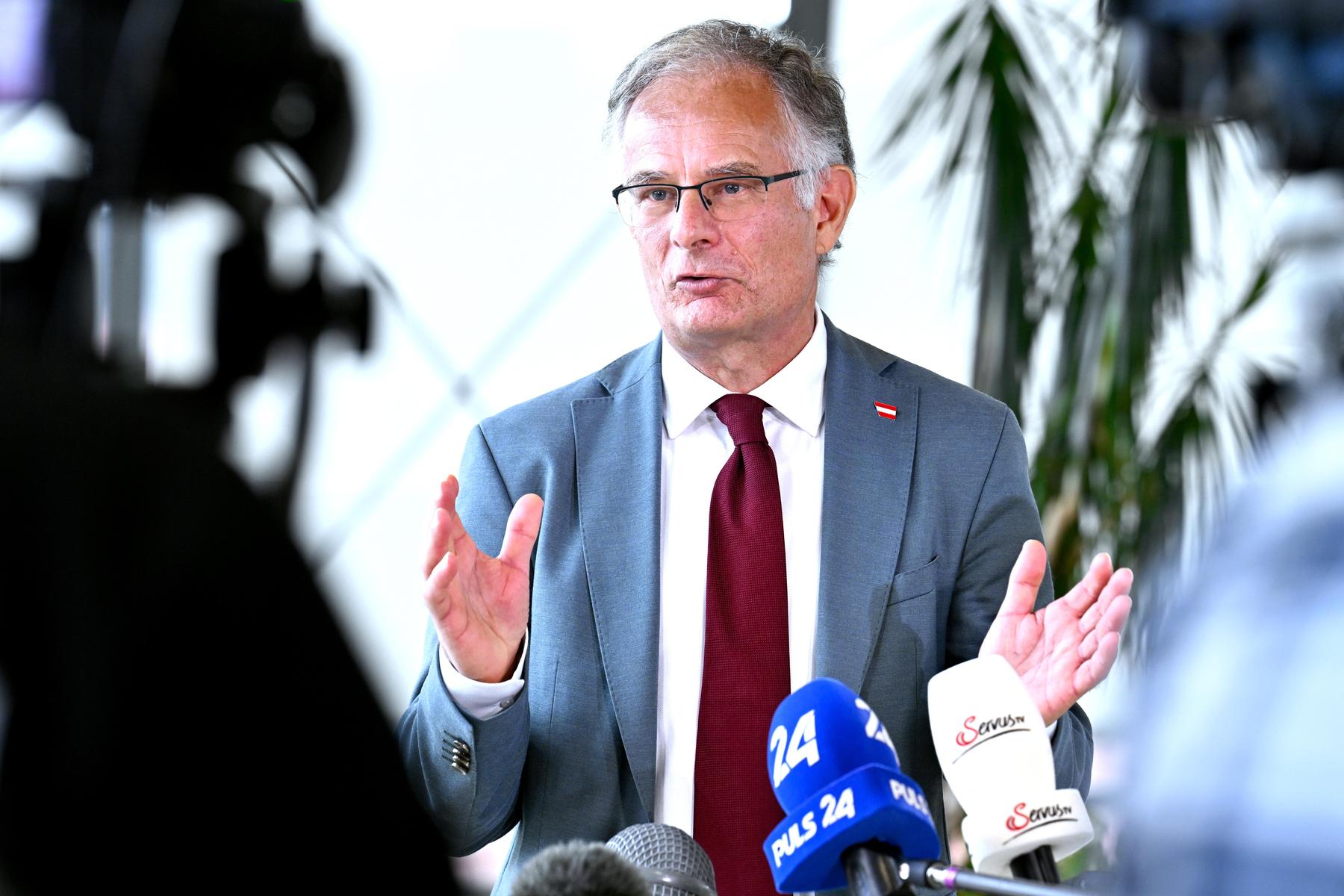 Marterbauer vs. Felbermayr: Geringere Mehrwertsteuer auf Lebensmittel: Minister lehnt ab