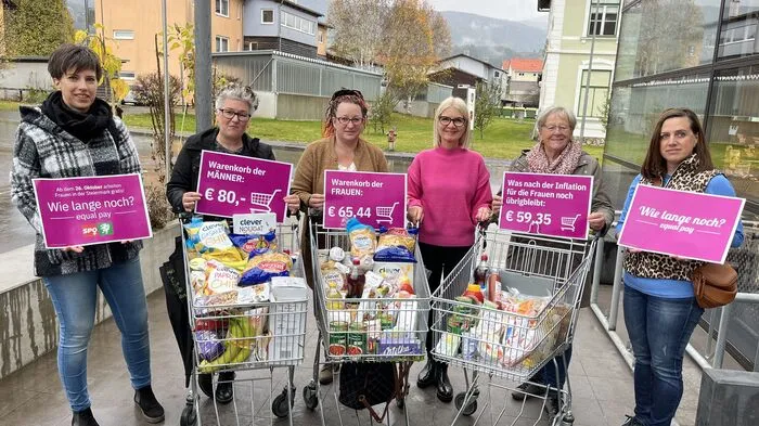Angela Schmerlaib, SPÖ Obdach Frauenvorsitzende Astrid Lackner, Sandra Metzger, Regionalfrauenvorsitzende Zweite Landtagspräsidentin Gabriele Kolar, Magdalena Kaltenegger, Brigitte Reiter