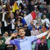 Der Belgier David Goffin 