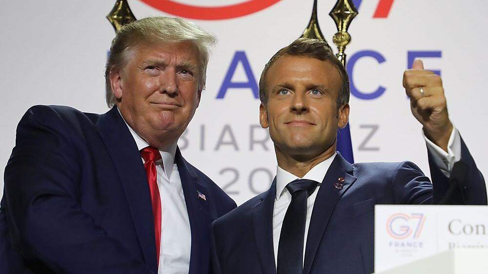 Trump und Macron
