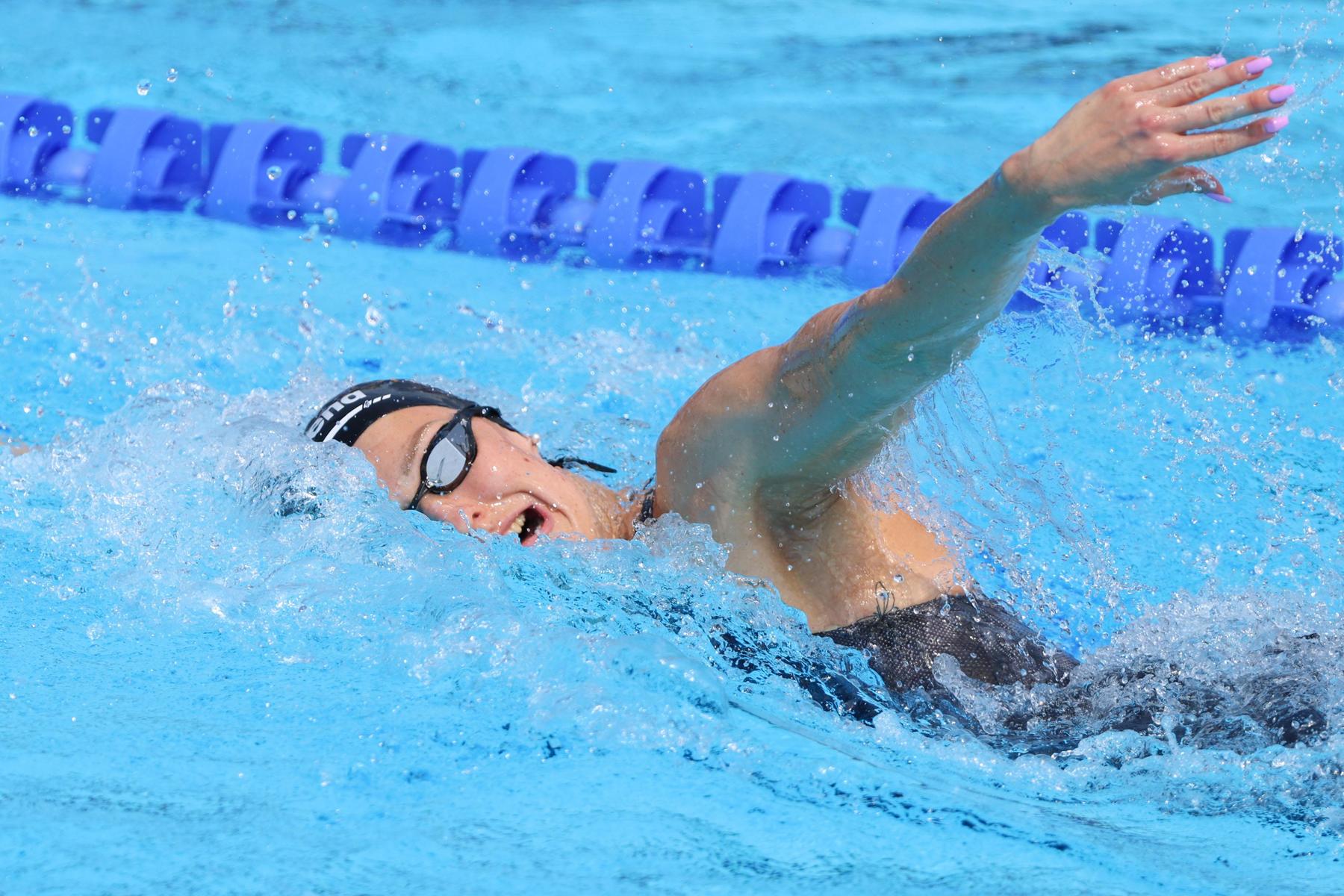 Schwimm-EM in Belgrad: Zum Auftakt schwamm Lena Kreundl gleich einen neuen Fabelrekord