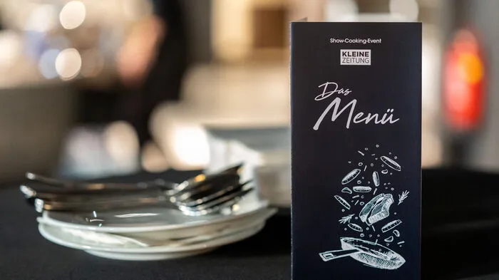 Kulinarische Gaumenfreuden bot das exklusive Dreigänge-Menü den zahlreichen Gästen beim Show-Cooking-Event der Kleinen Zeitung