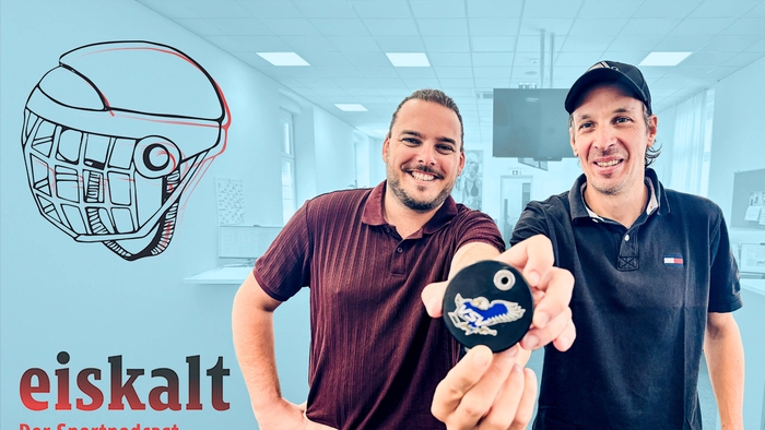 Die Kleine Zeitung Eishockey-Experten Philip Edlinger und Herwig Gressel