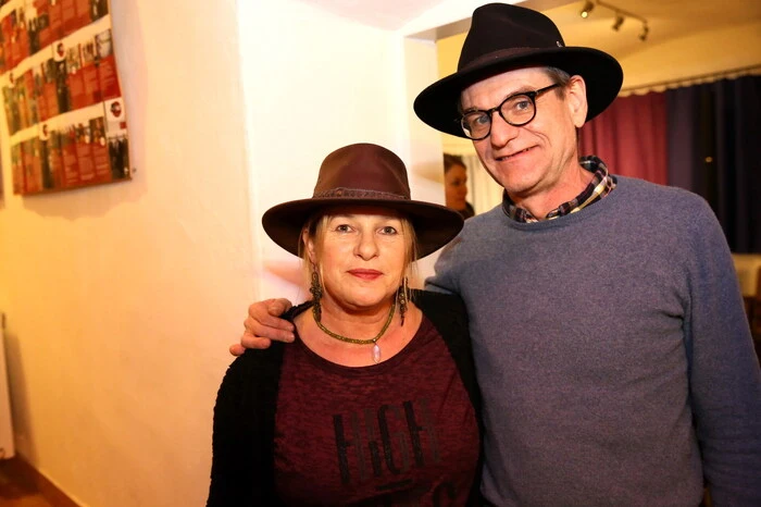 In der Kneipe der „Hutkultur“-Chefitäten Monika und Manfred Sumper ging ein Konzert der Spitzenklasse über die Bühne.