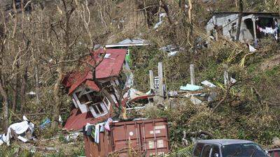 Riesiger Schaden auch auf der Insel Dominica