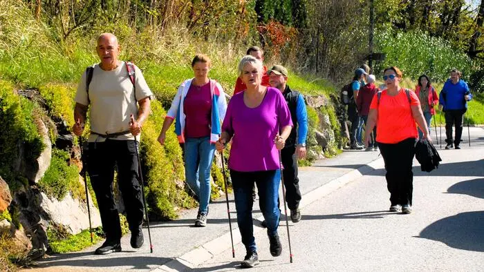 Wenn die Freiwillige Feuerwehr Rohrbach am Kulm zum alljährlichen Herbstwandertag ruft, dann sind wieder zahlreiche Wanderfreunde, Walker und Läufer auf den Beinen.
