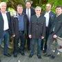 Alois Doppelhofer, Johannes Koller, Georg Steiner, Anton Hödl, Hans Warmuth und Lambert Hölzl (von links)