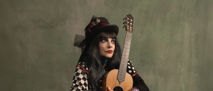 Die deutsche Punk-Patin Nina Hagen.