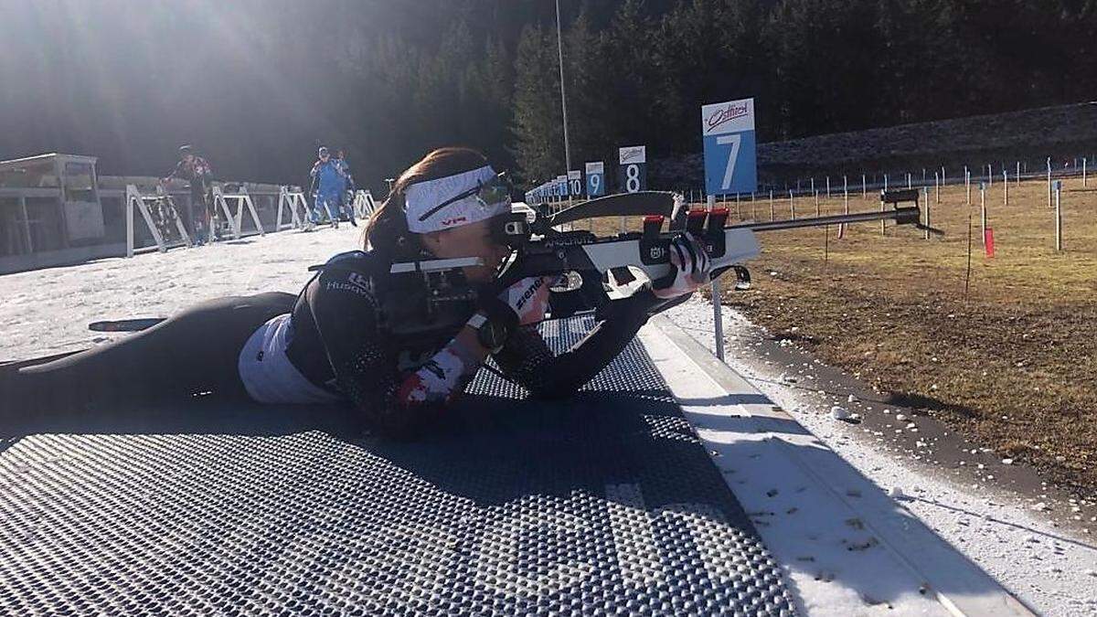 Anna Juppe wechselte ins Biathlon-Lager und freut sich auf kommende Bewerbe