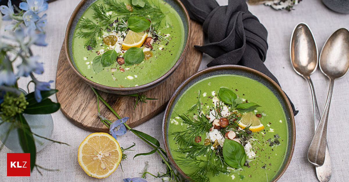 Rezepte zum Wohlfühlen: Kochen mit cookingCatrin: Kräuterschaumsuppe