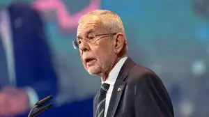 Alexander Van der Bellen fand bei seiner Rede mahnende Worte