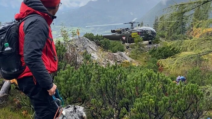 Ein Großaufgebot ist momentan in Altaussee unterwegs...