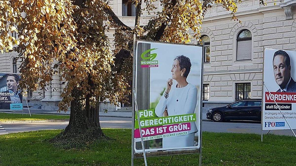 Auch Graz fiebert der Wahl am Sonntag entgegen