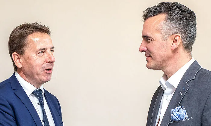 Parteichef Angerer, Klubobmann Darmann