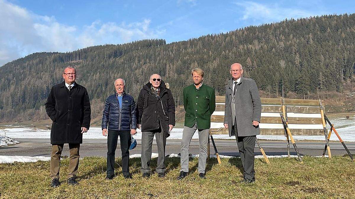 Karl Dobnigg, Norbert Schnedhuber, Karl Lorber, Gerhard Wohlmuther und Joachim Lackner 