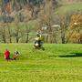 Der Verletzte musste mit dem Hubschrauber ins UKH Klagenfurt geflogen werden.