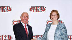 Die beiden Geschäftsführer Gerald Klug und Barbara Kleinert