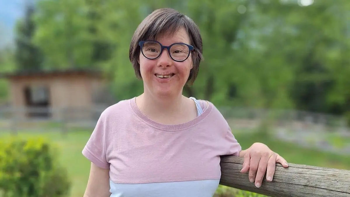 Sarah Scherer kommt aus Niederösterreich und wohnt mittlerweile in Grundlsee, sie ist bei der Tageswerkstätte „Oase Berta“ in Betreuung