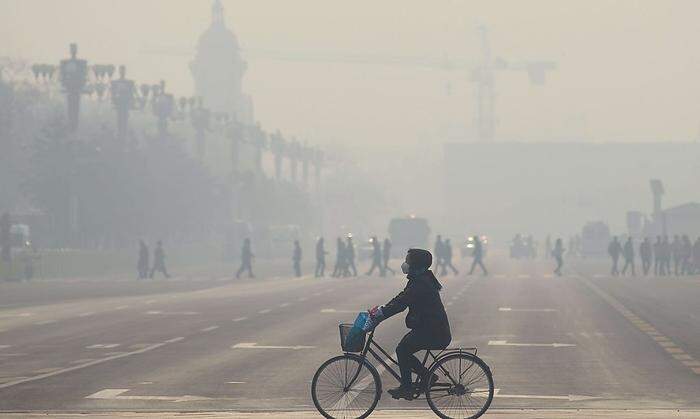 Höchste Smogstufe in China