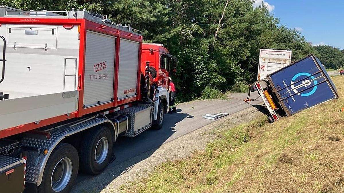 Die Feuerwehren Bierbaum an der Safen und Fürstenfeld waren im Einsatz