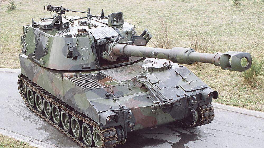 Die Panzerhaubitze M109A5Ö ist das Hauptartilleriesystem des Bundesheeres