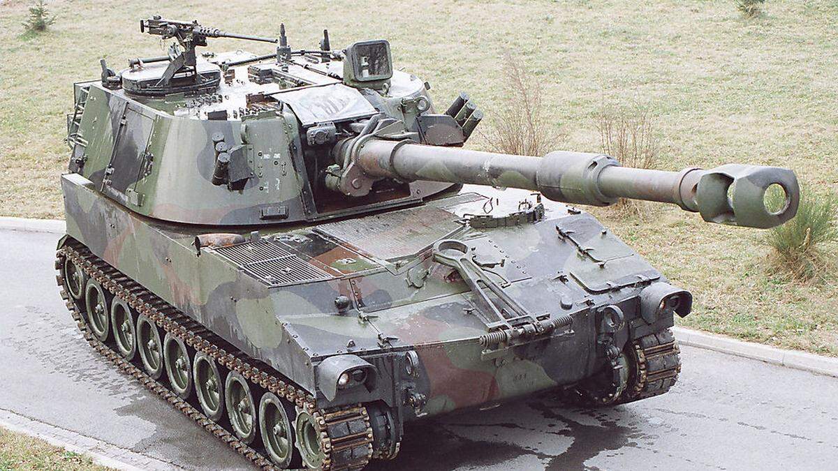Die Panzerhaubitze M109A5Ö ist das Hauptartilleriesystem des Bundesheeres