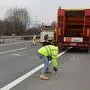 Die Sanierungsarbeiten auf der A2 haben begonnen