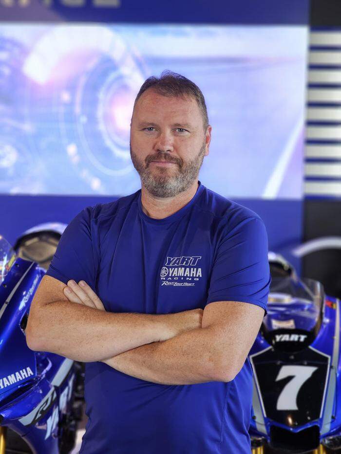 Manfred Kainz holte mit seinem Yamaha Racing Team den zweiten WM-Titel